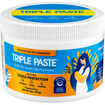 Triple Paste Medicated Diaper Rash Ointment, 8 oz