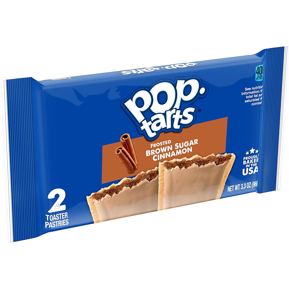 Calories in Pop-Tarts Frosted Brown Sugar Cinnamon Toaster Pastries, 2 ct