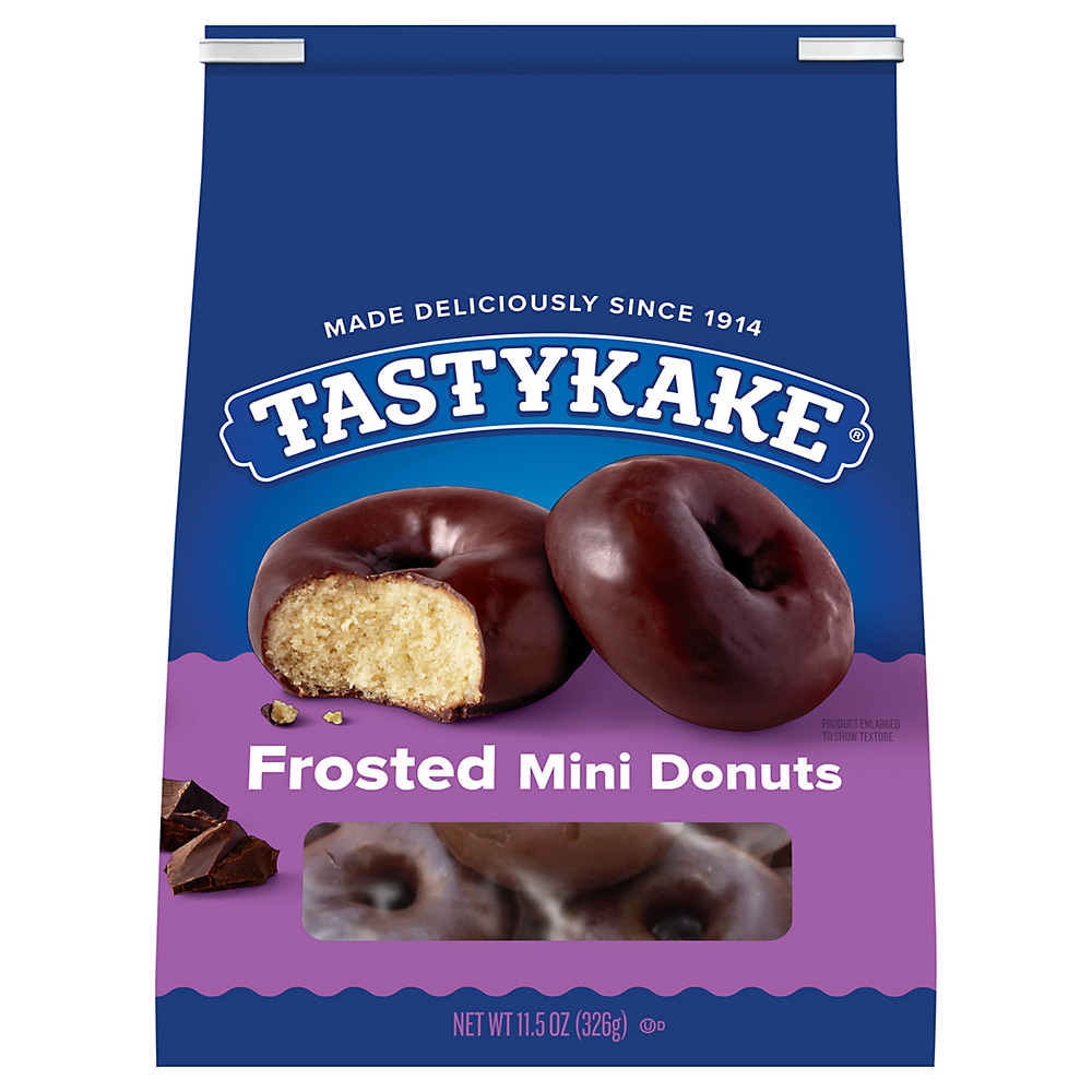Calories in Tastykake Mini Rich Frosted  Donuts, 11.5 oz