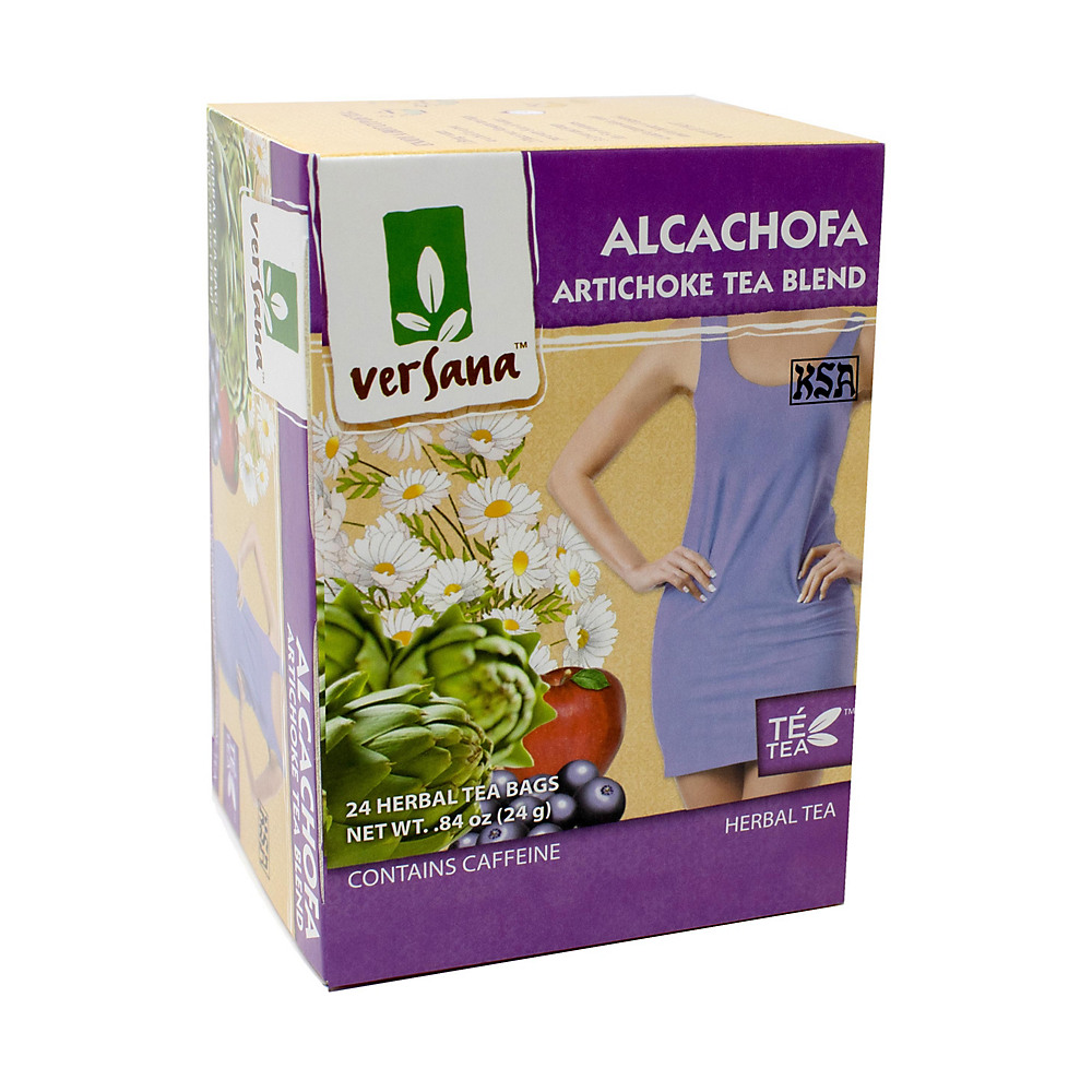 Calories in Versana Herbal Tea Artichoke, 24 ct