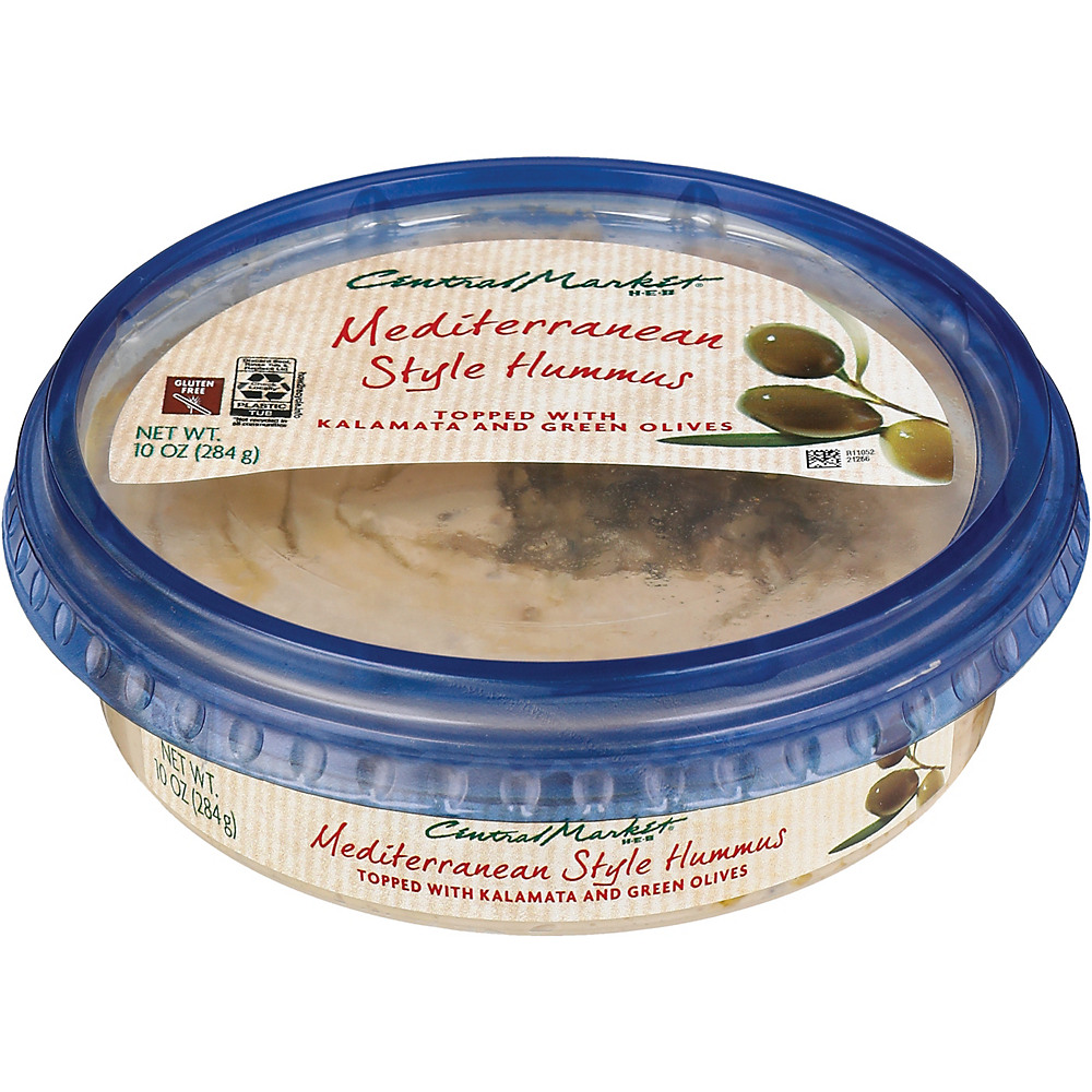 Calories in Central Market Mediterranean Hummus, 10 oz