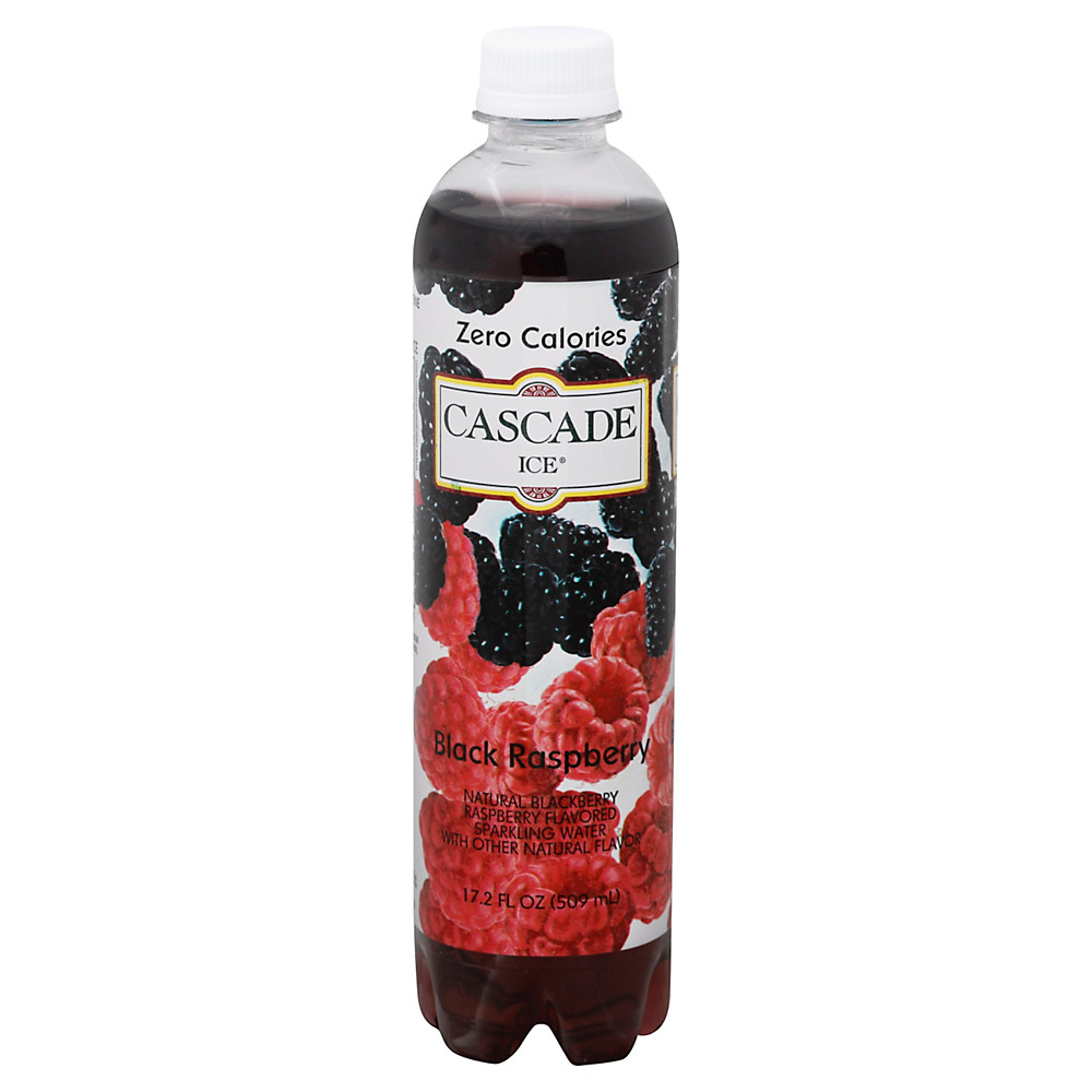 Calories in Cascade Ice Black Raspberry Sparkling Water, 17.2 oz