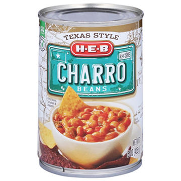 H-E-B Texas Style Charro Beans, 15 oz