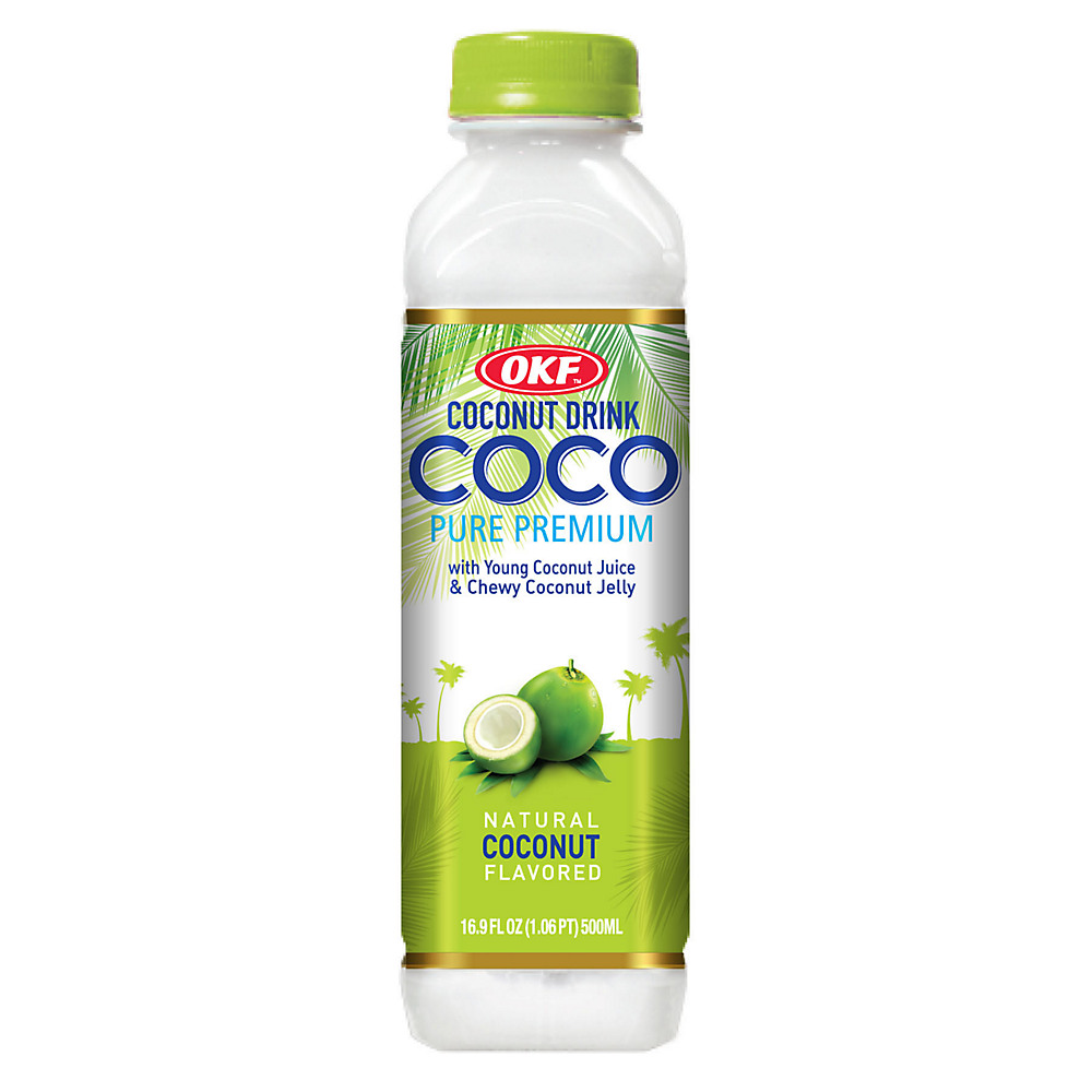 Calories in OKF Coco Original Coconut Drink, 16.9 oz