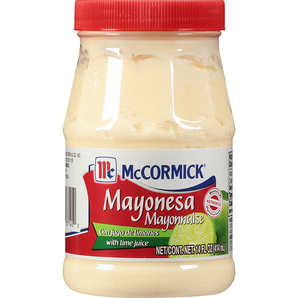 Calories in McCormick Mayonesa (Mayonnaise) With Lime Juice, 14 oz
