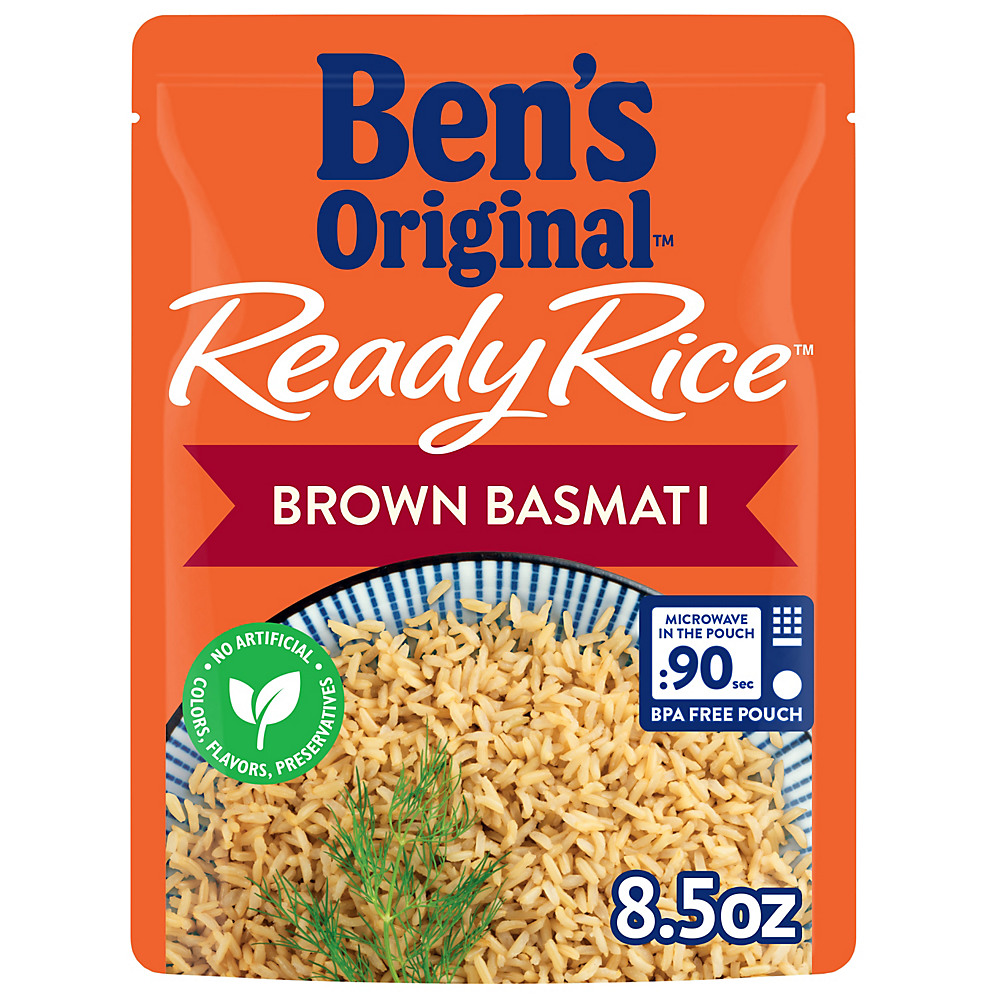 Calories in Ben's Original Ready Rice Brown Basmati, 8.5 oz