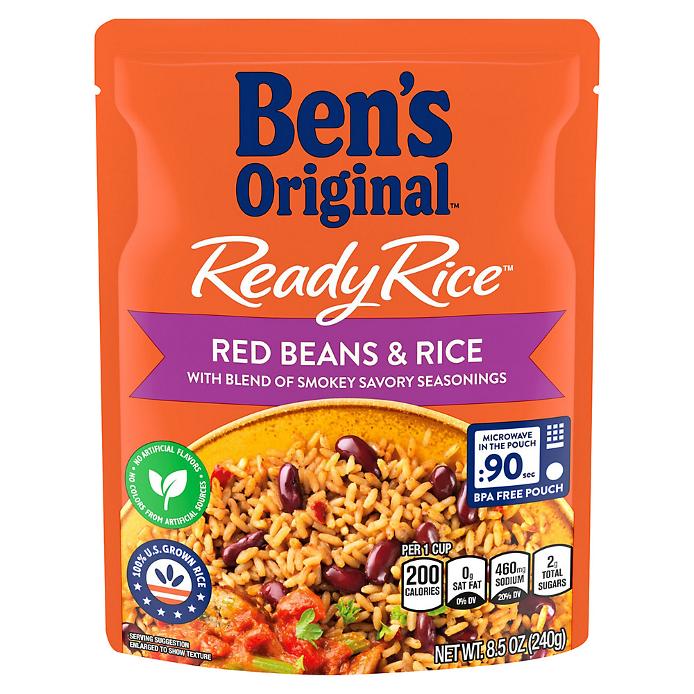 Calories in Ben's Original Ready Rice Red Beans & Rice, 8.5 oz