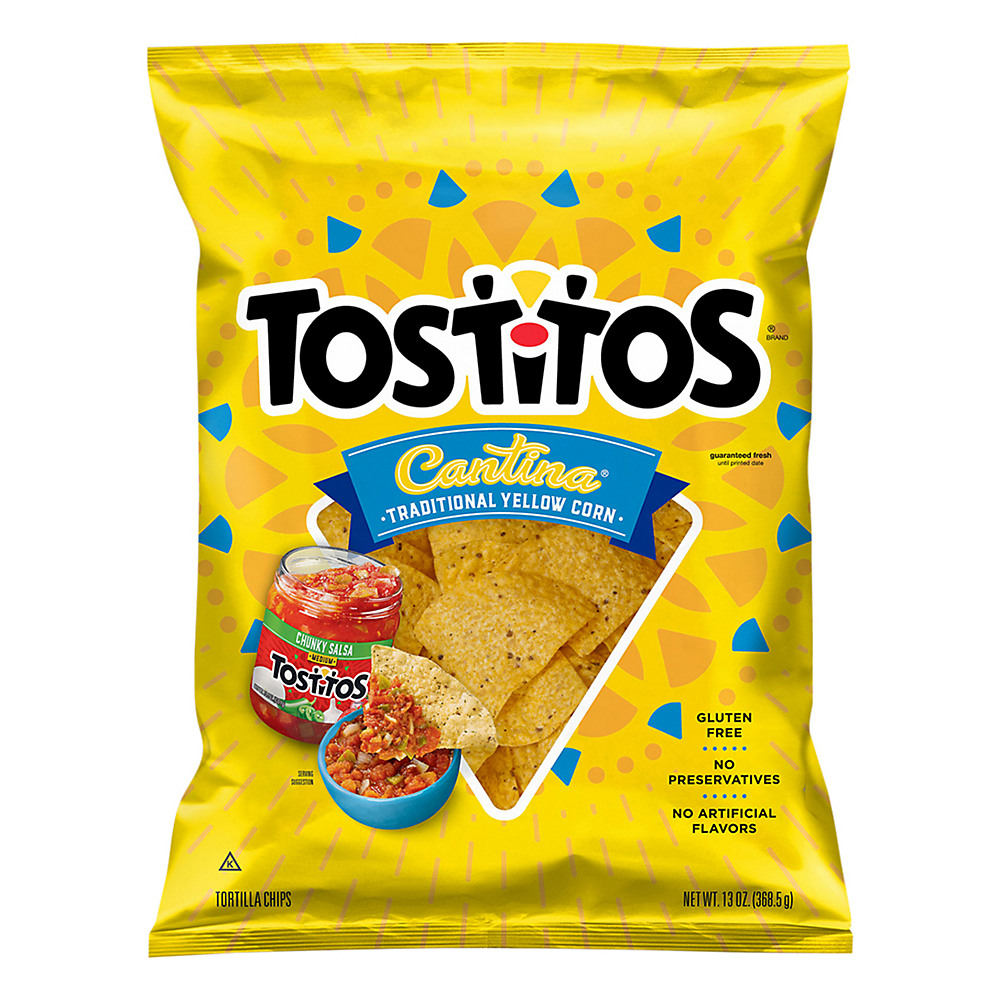 Calories in Tostitos Cantina Traditional Tortilla Chips, 13 oz