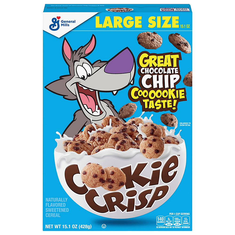Calories in General Mills Cookie Crisp Cereal, 15.1 oz