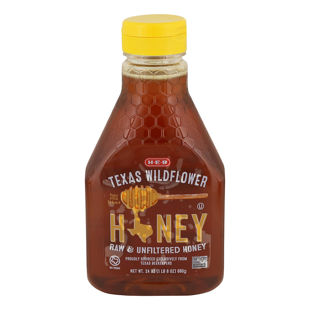 Calories in H-E-B Texas Wildflower Honey, 24 oz