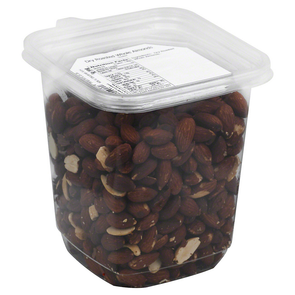 Calories in H-E-B Dry Roasted Whole Almonds, 16.1 oz