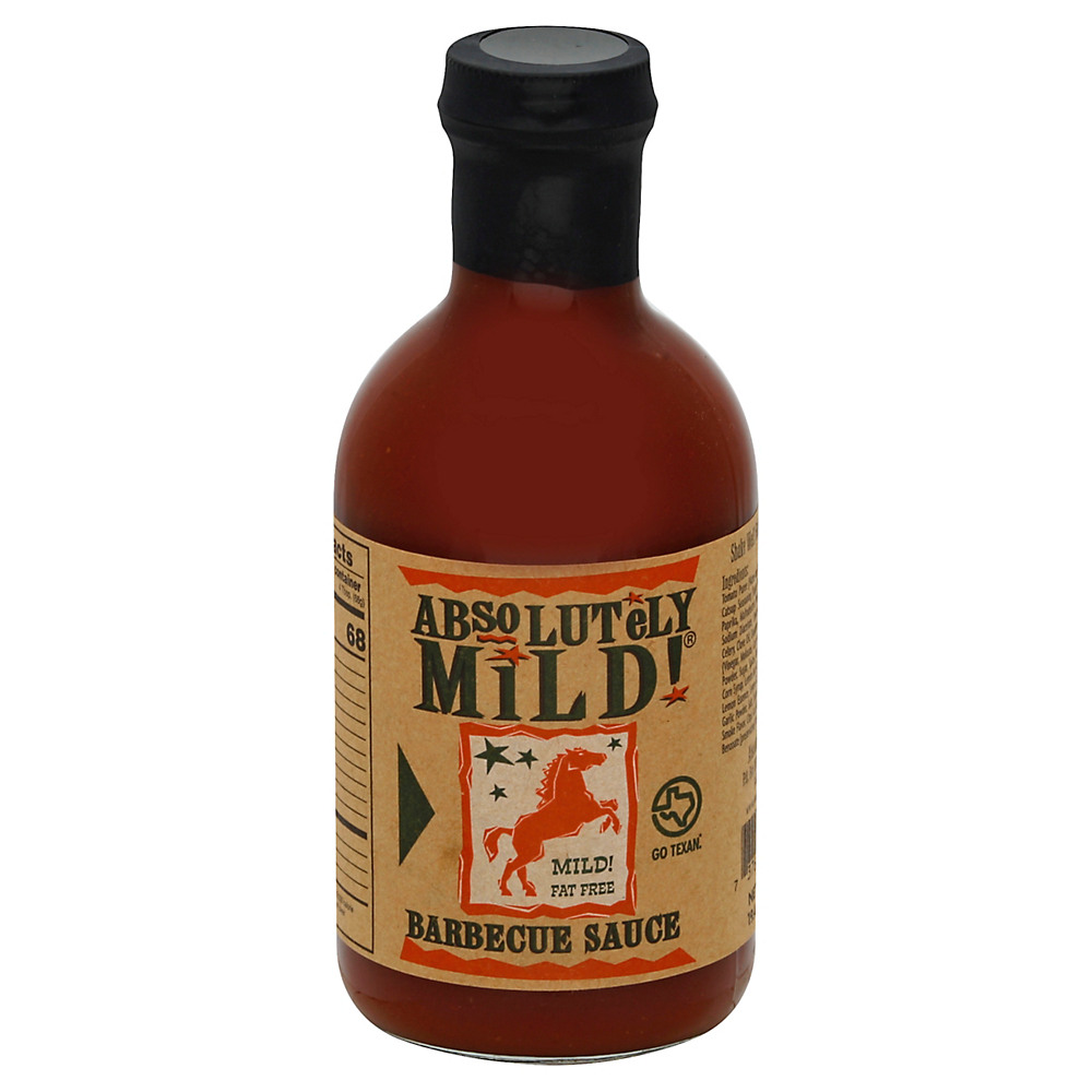 Calories in Absolutely Mild Fat Free Barbecue Sauce, 19.4 oz
