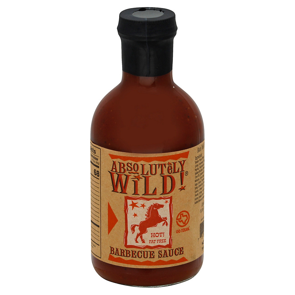 Calories in Absolutely Wild Hot Barbecue Sauce, 19.4 oz