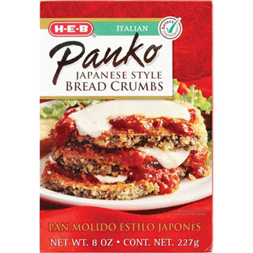 H-E-B Italian Panko  Bread Crumbs, 8 oz