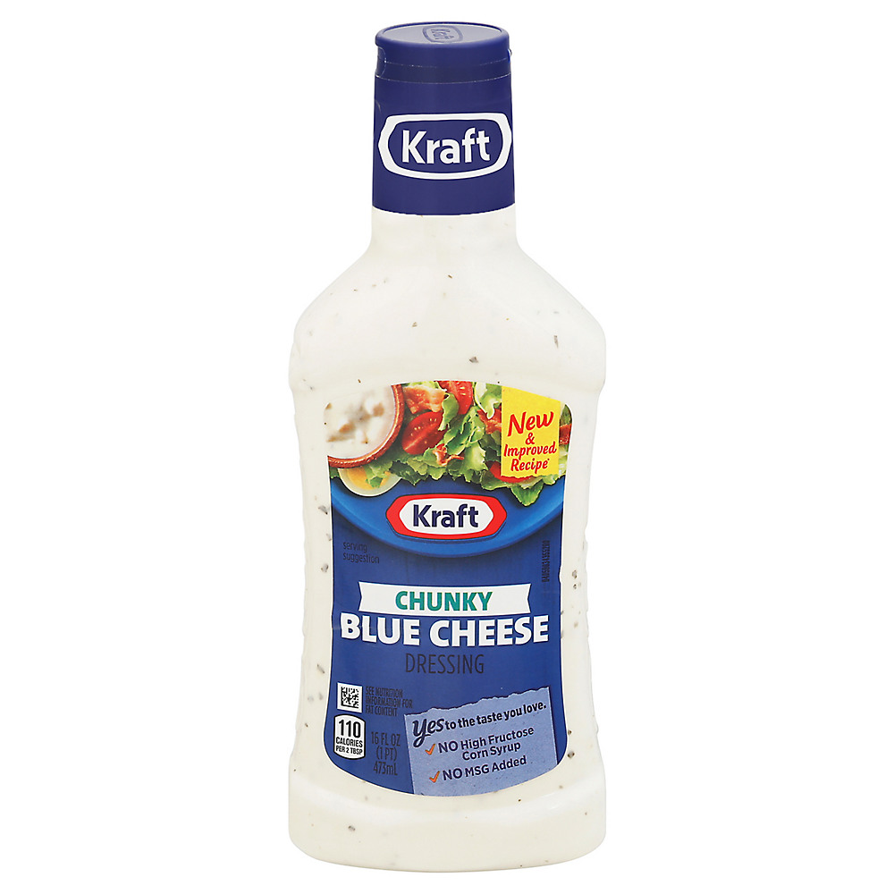 Calories in Kraft Chunky Blue Cheese Dressing, 16 oz