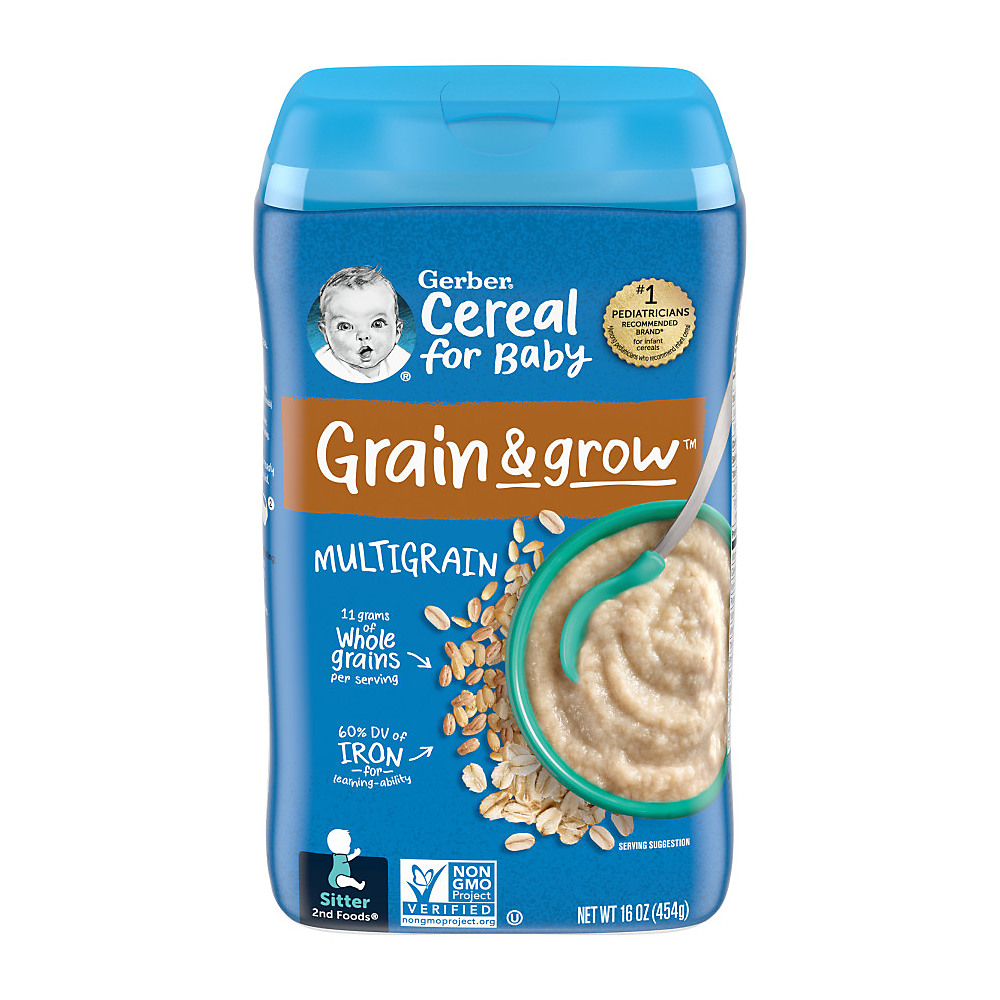 Calories in Gerber 2nd Foods MultiGrain Cereal, 16 oz