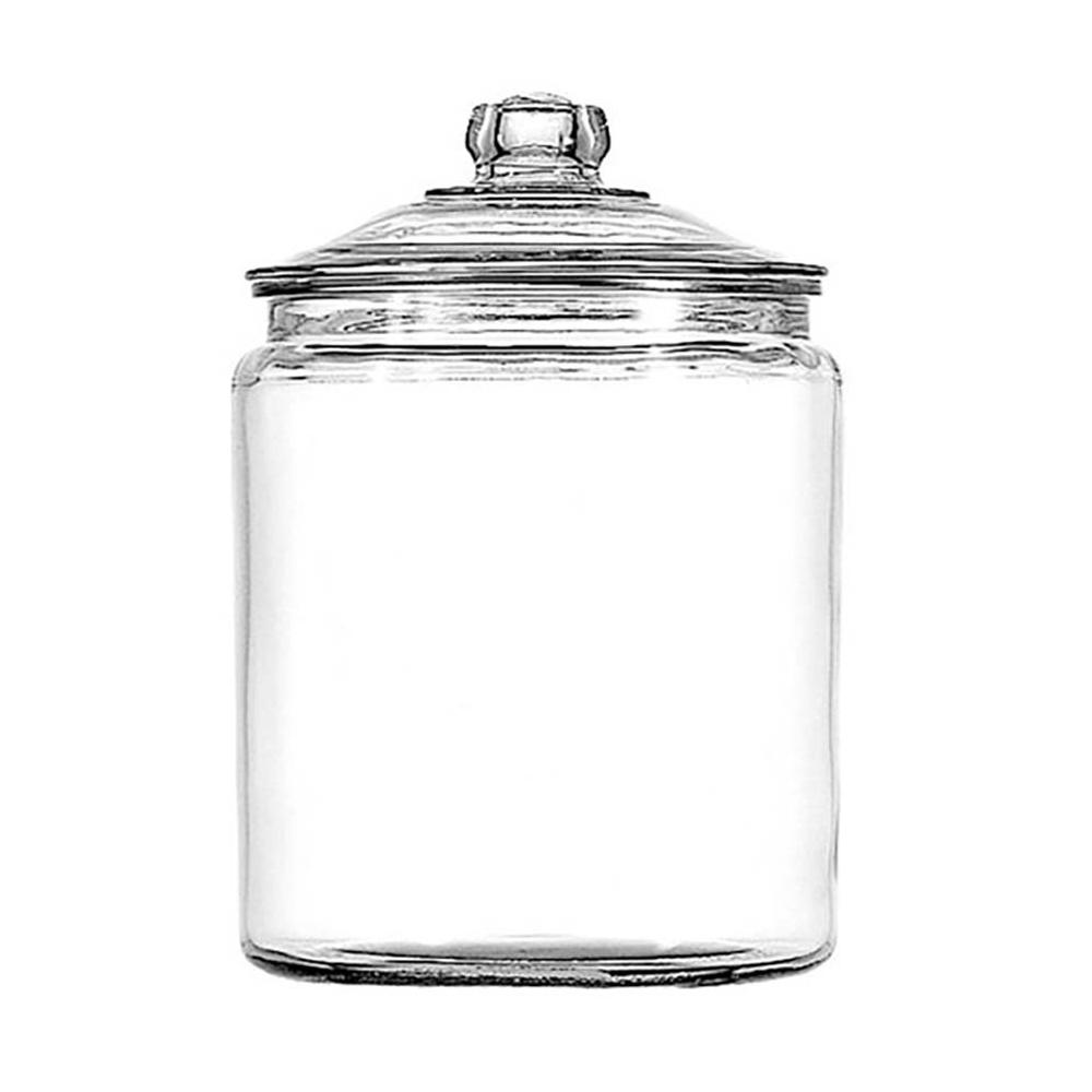 1.1 Litre Anchor Hocking Airtight Glass Pasta Cookie Candy Jar With Lid