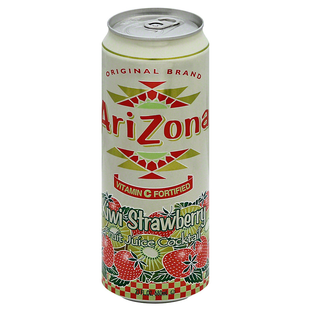 Calories in Arizona Kiwi Strawberry Fruit Drink, 23.5 oz