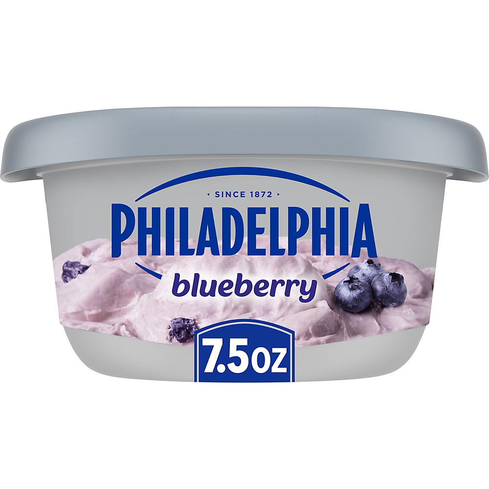 Calories in Kraft Philadelphia Blueberry Cream Cheese, 7.5 oz