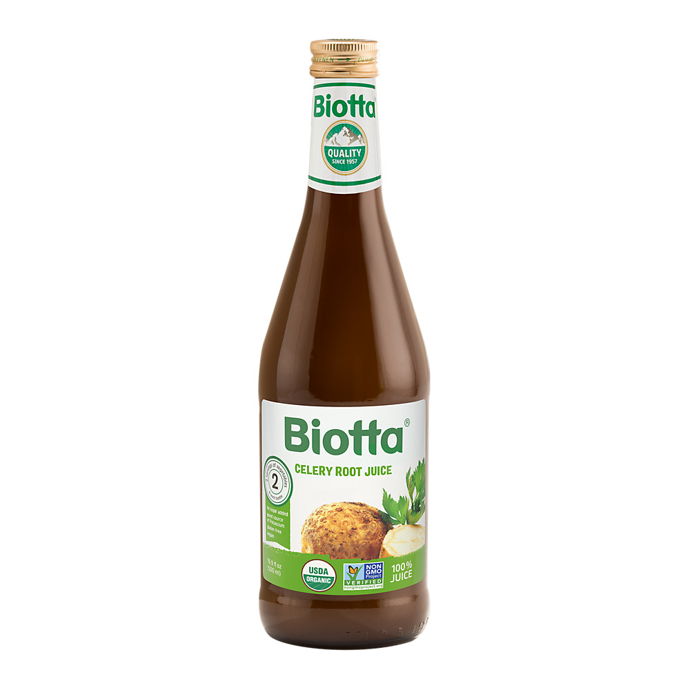 Calories in Biotta Celery Root Juice, 16.9 oz