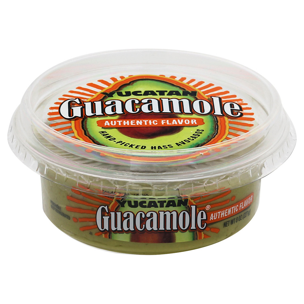 Calories in Yucatan Authentic Guacamole, 8 oz