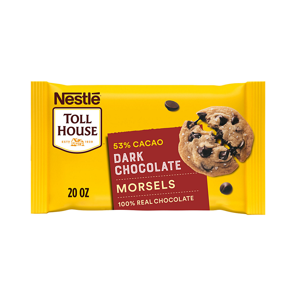 Calories in Nestle Toll House Dark Chocolate Chips , 20 oz