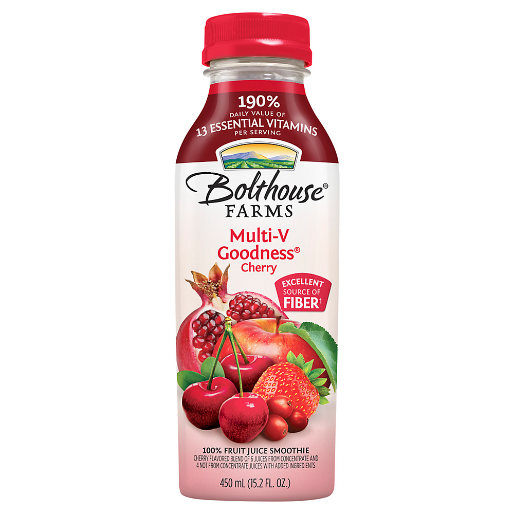 Calories in Bolthouse Farms Multi-V Goodness Cherry, 15.2 oz