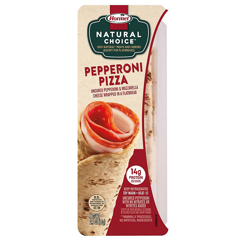 Calories in Hormel Natural Choice Pepperoni Pizza, 2.7 oz