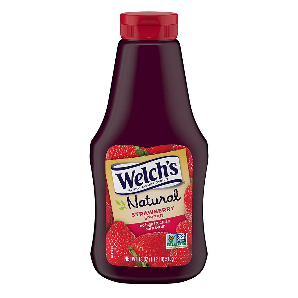 Calories in Welch's Natural Strawberry Spread, 19.8 oz