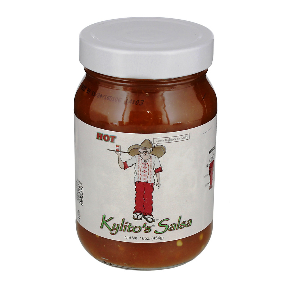 Calories in Kylito's Hot Salsa, 16 oz