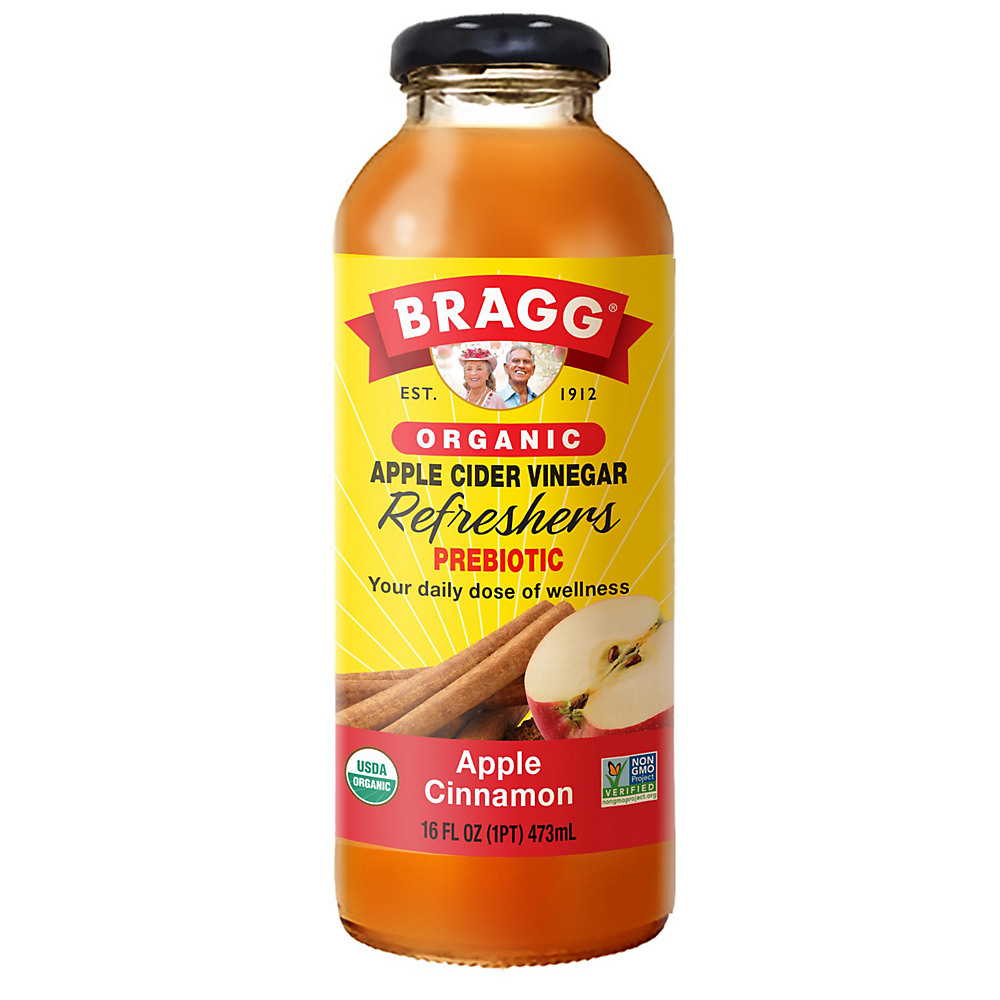 Calories in Bragg Organic Apple-Cinnamon Apple Cider Vinegar Drink, 16 oz
