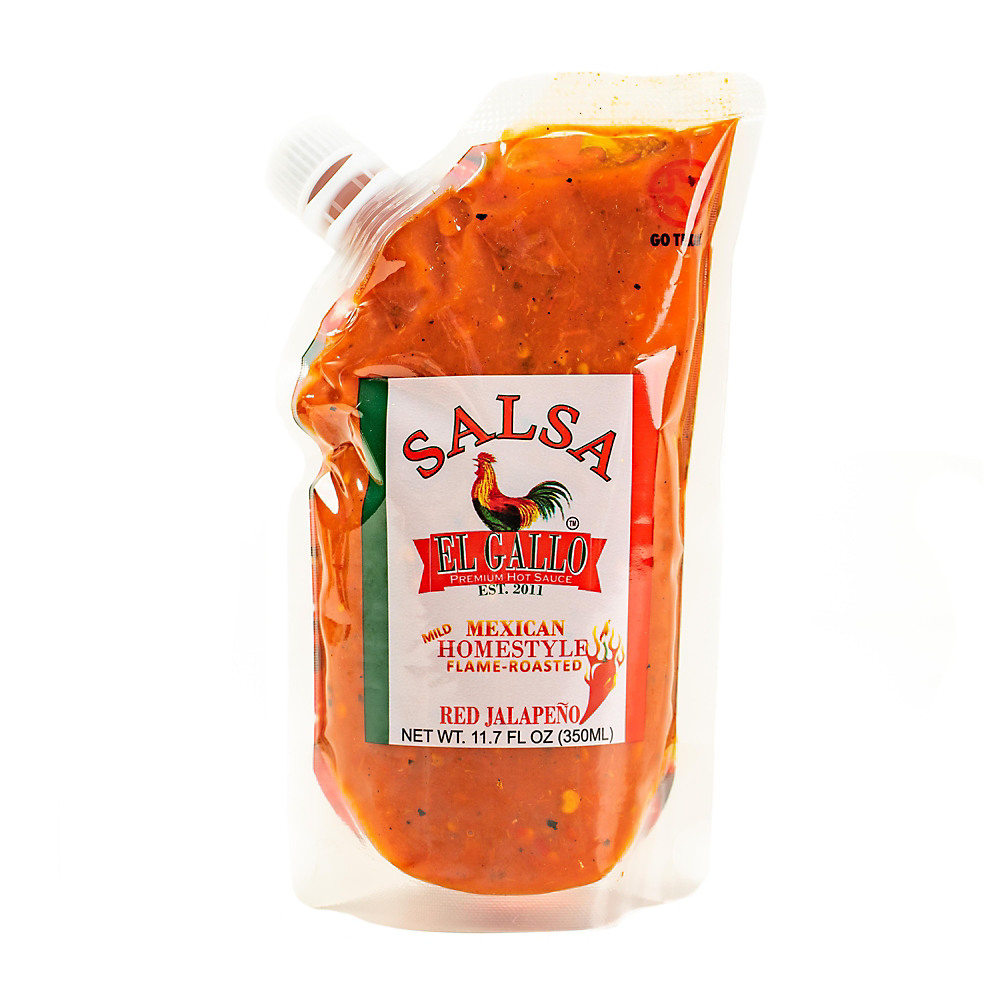 Calories in El Gallo Homestyle Flame-Roasted Salsa, 11.7 oz