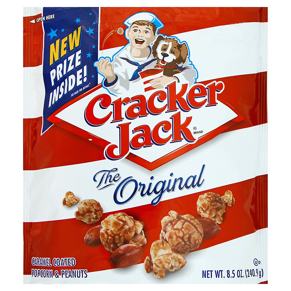 Calories in Cracker Jack Original Caramel Coated Popcorn & Peanuts, 8.5 oz
