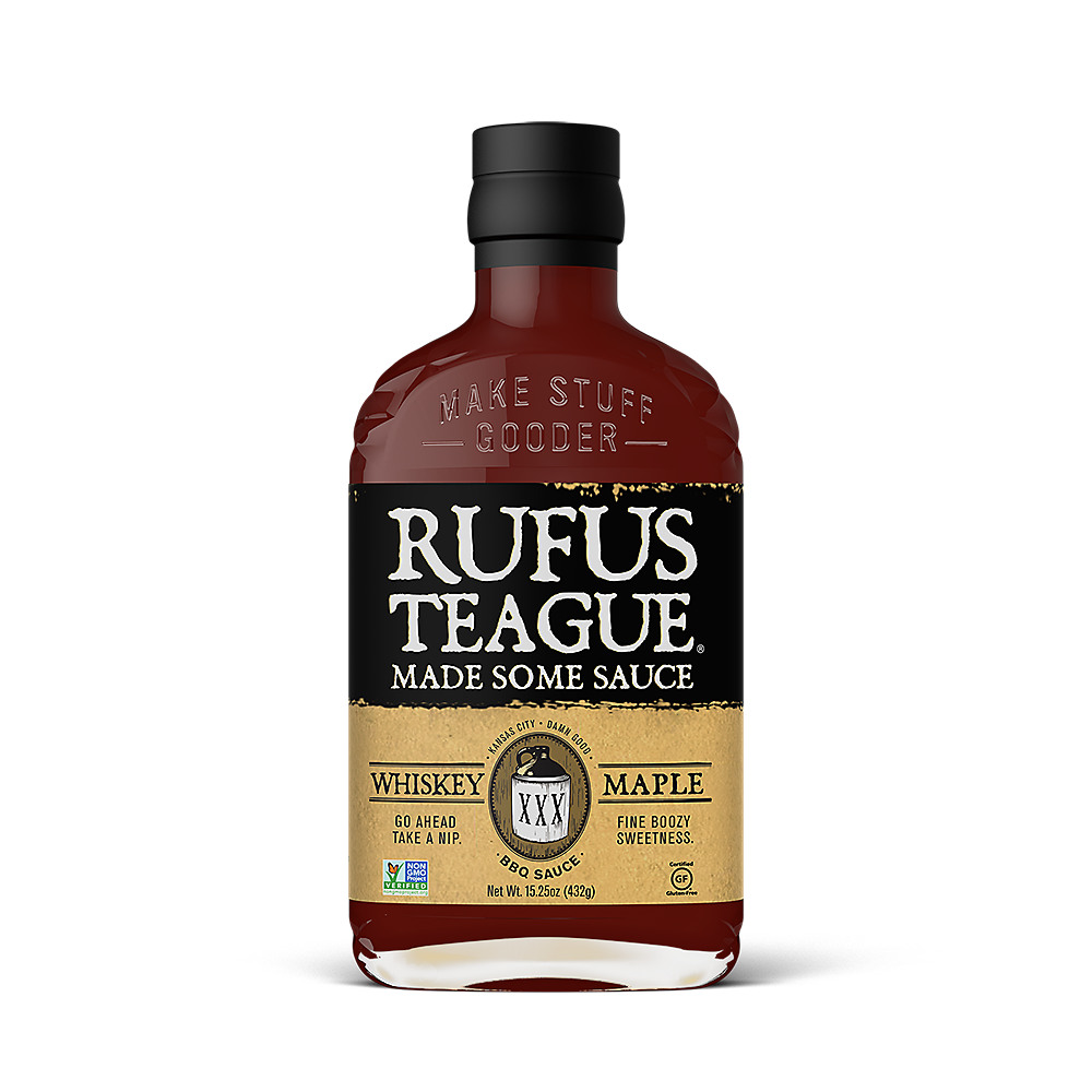 Calories in Rufus Teague Whiskey Maple BBQ Sauce, 16 oz