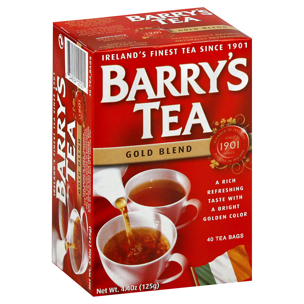 Calories in Barry's Tea Gold Blend Tea Bags, 40 ct