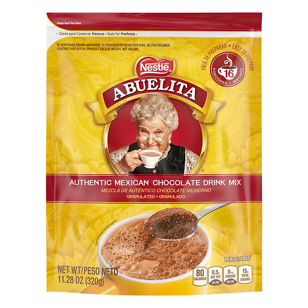Calories in Nestle Abuelita Authentic Mexican Hot Chocolate Granulated Mix, 11.2 oz