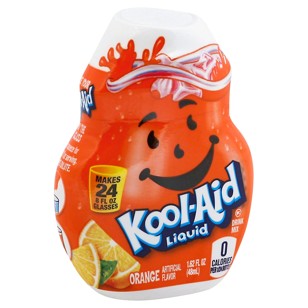 Calories in Kool-Aid Liquid Orange Drink Mix, 1.62 oz