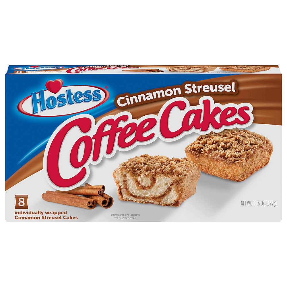 Calories in Hostess Cinnamon Streusel Coffee Cakes, 8 ct