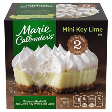 Marie Callender's Mini Key Lime Pies, 2 ct