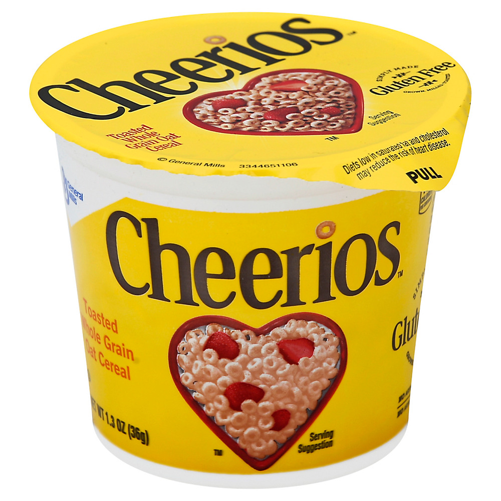 Calories in General Mills Cheerios Cereal Cup, 1.3 oz