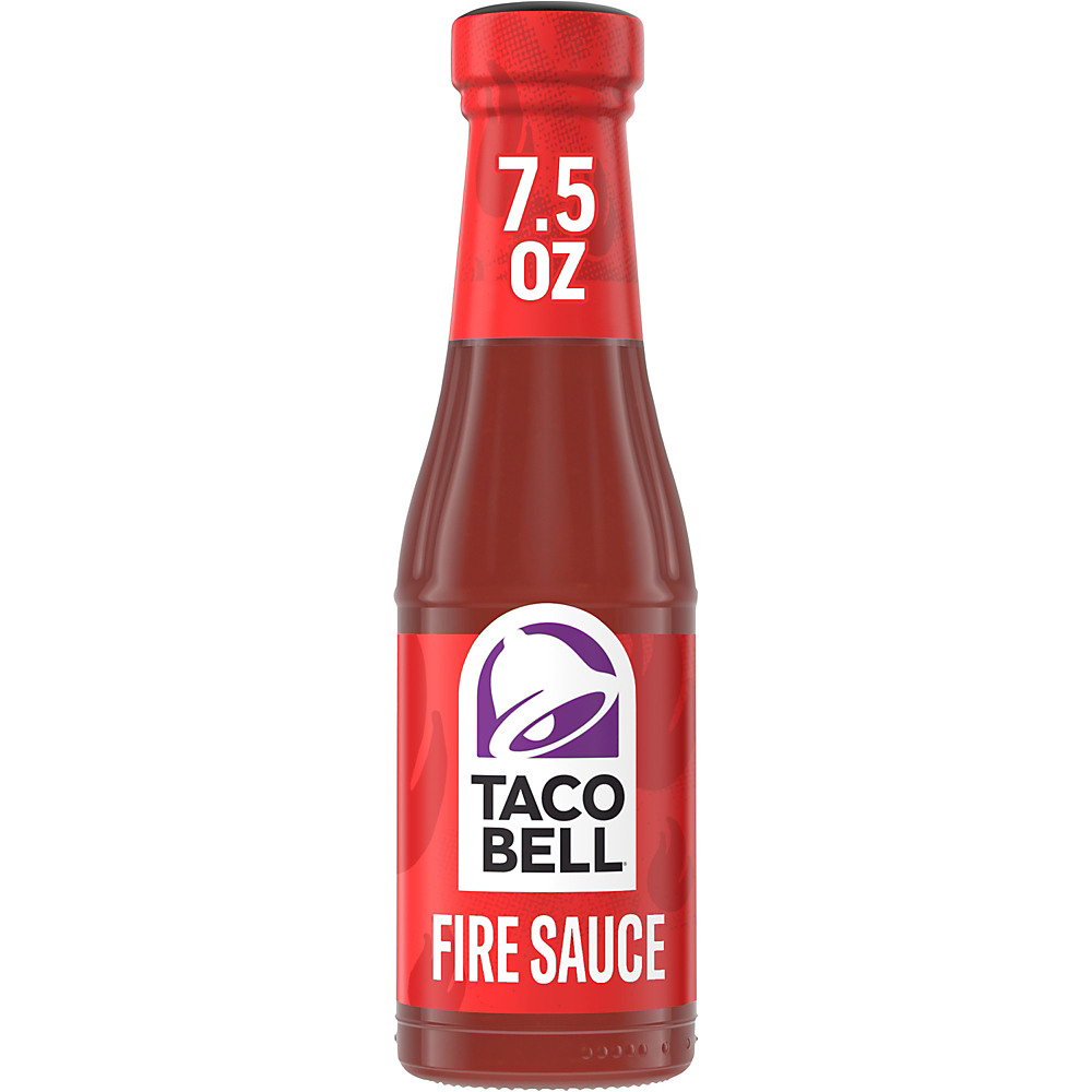 Calories in Taco Bell Fire Sauce, 7.5 oz