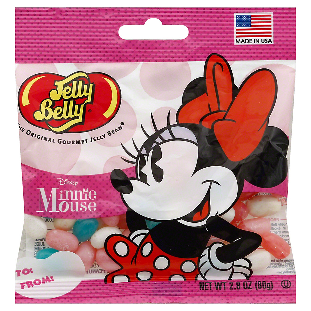 Calories in Jelly Belly The Original Gourmet Disney Minnie Mouse Special Edition Jelly Beans, 2.8 oz