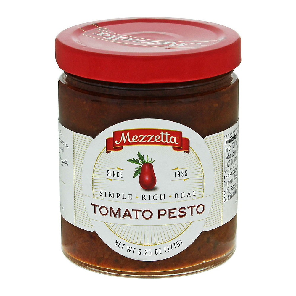 Calories in Mezzetta Tomato Pesto, 6.25 oz