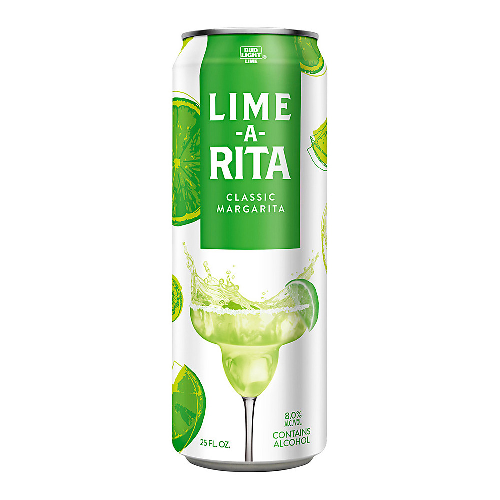 Calories in Bud Light Lime Lime-A-Rita Can, 25 oz