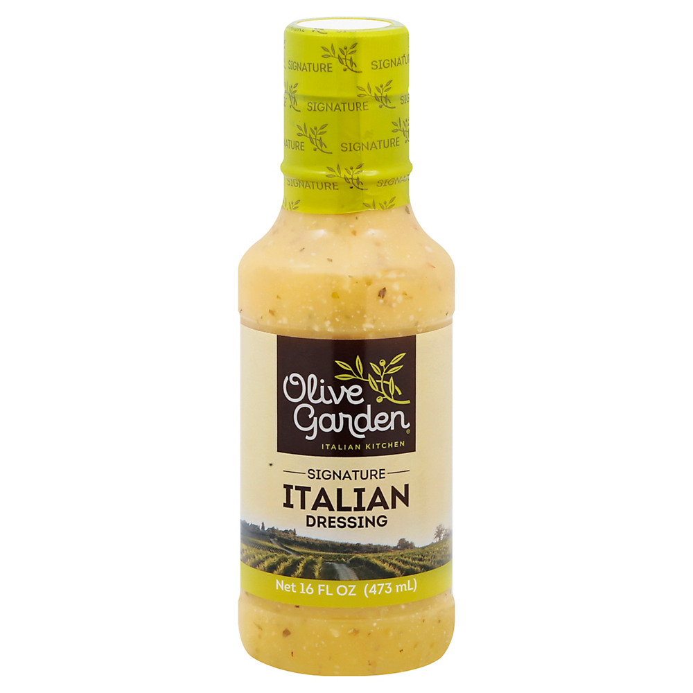 Calories in Olive Garden Signature Italian Salad Dressing, 16 oz