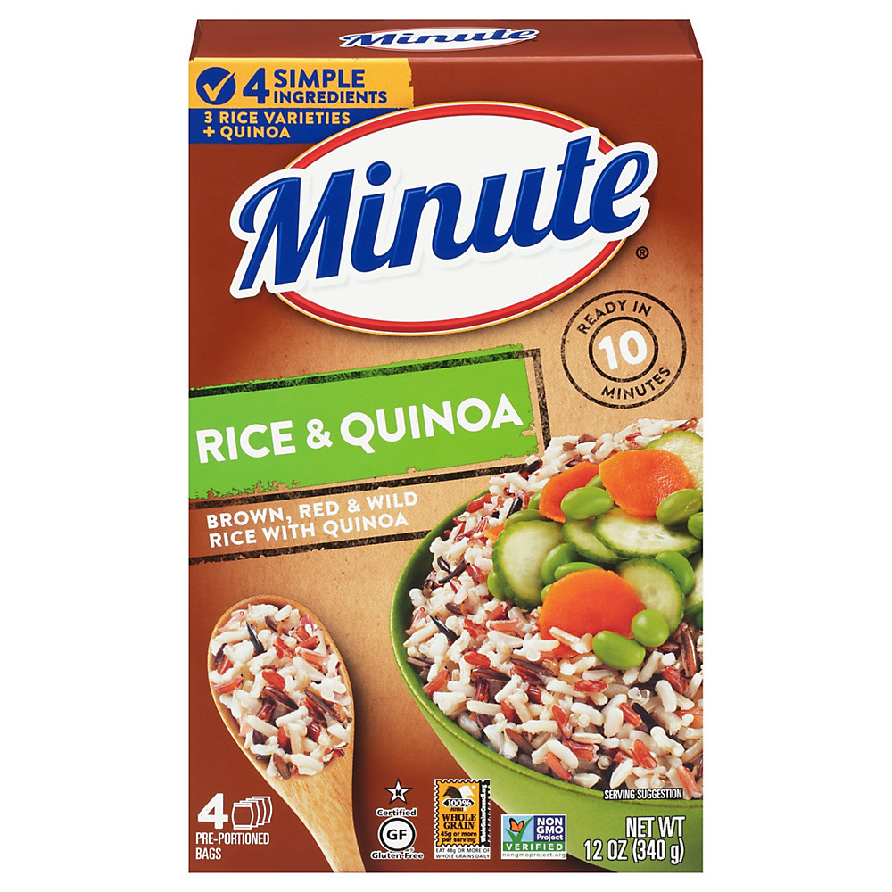 Calories in Minute Rice & Quinoa, 12 oz