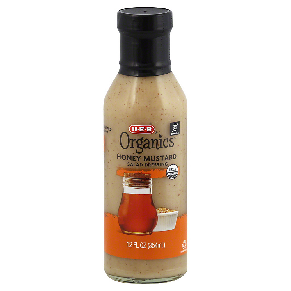 Calories in H-E-B Organics Honey Mustard Salad Dressing, 12 oz