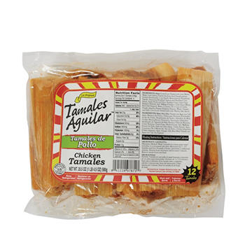Tamales Aguilar Chicken Tamales, 12 ct