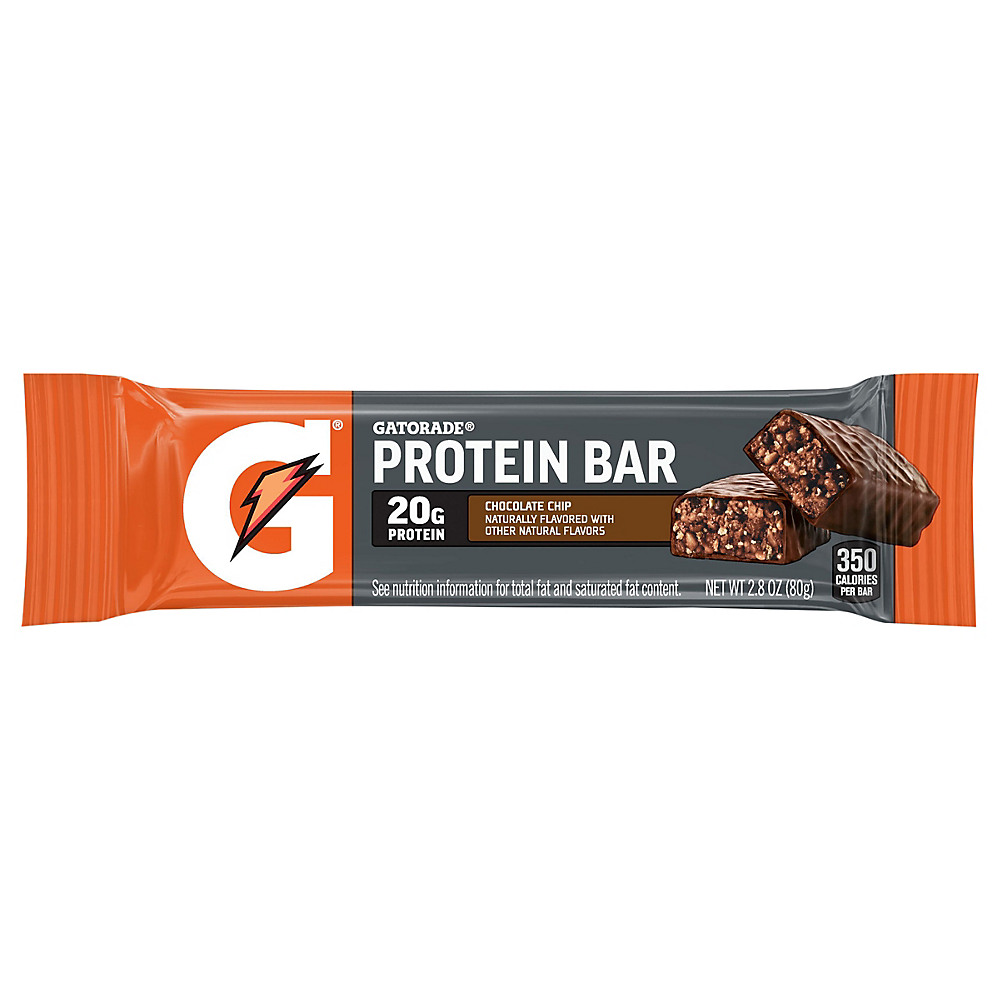 Calories in Gatorade Recover Chocolate Chip Whey Protein Bar, 2.8 oz