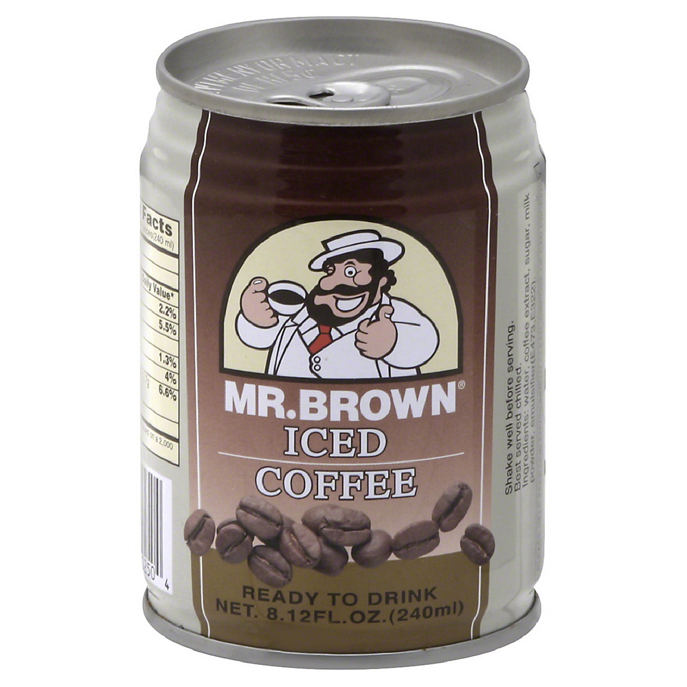 Calories in Mr. Brown Iced Coffee Ready to Drink, 8.12 oz